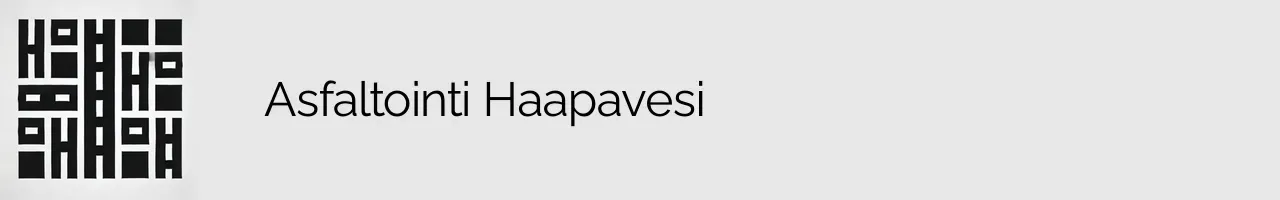 Asfaltointi Haapavesi