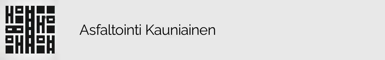 Asfaltointi Kauniainen