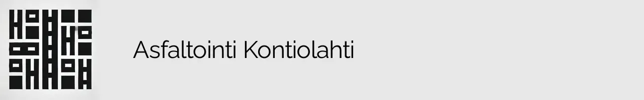 Asfaltointi Kontiolahti