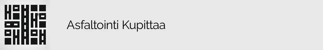 Asfaltointi Kupittaa