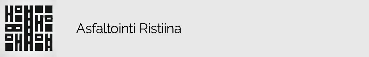 Asfaltointi Ristiina